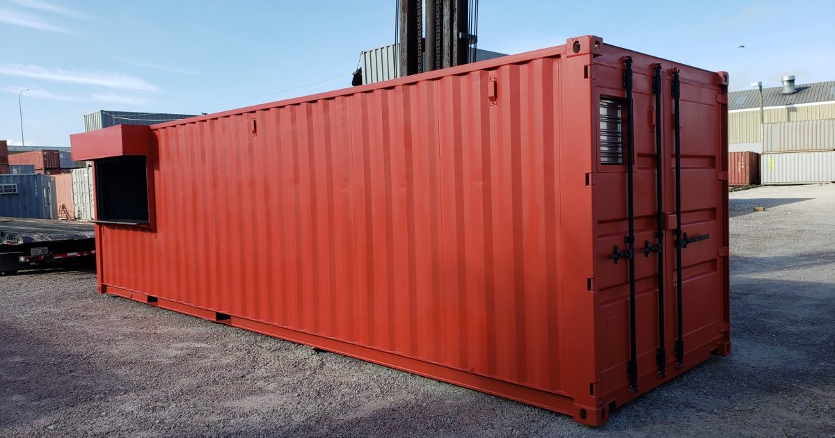 How hot do cargo containers get in Florida heat