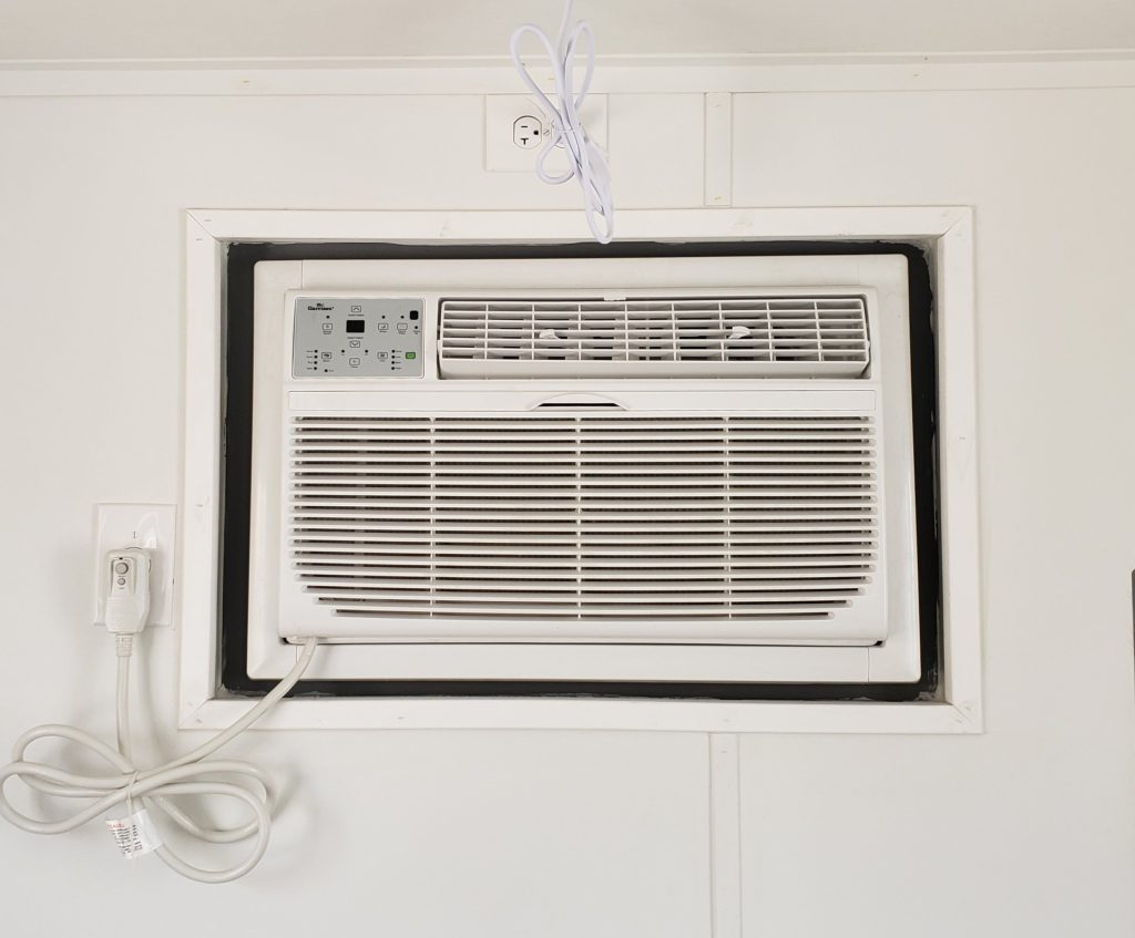 A American Container through wall A/C unit