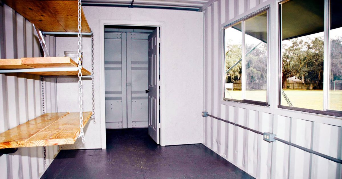 A American Container's Atlas Shelving System