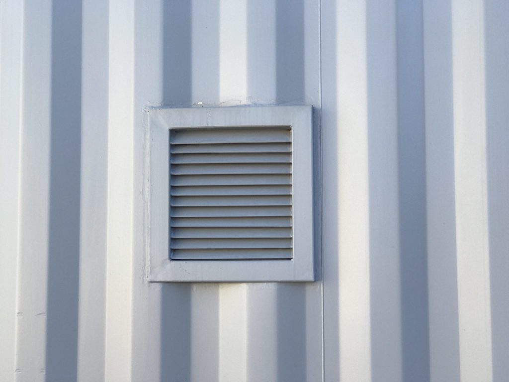 A American Container's square vent