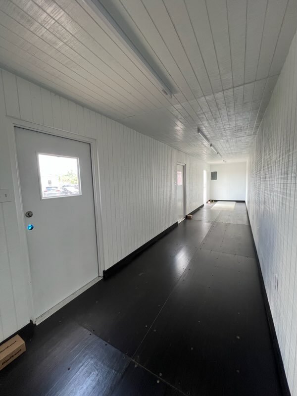 inside hurricane shelter A American Container