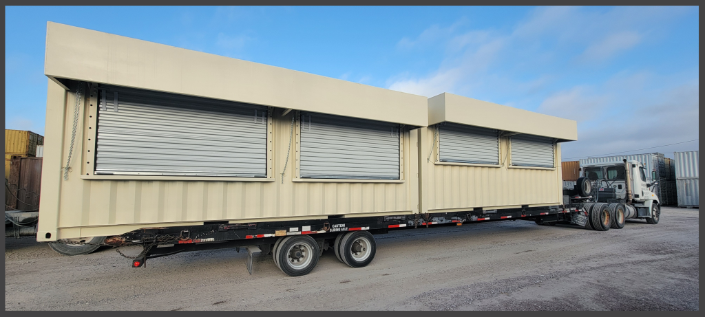 City of Eustis roll up door modification on delivery truck