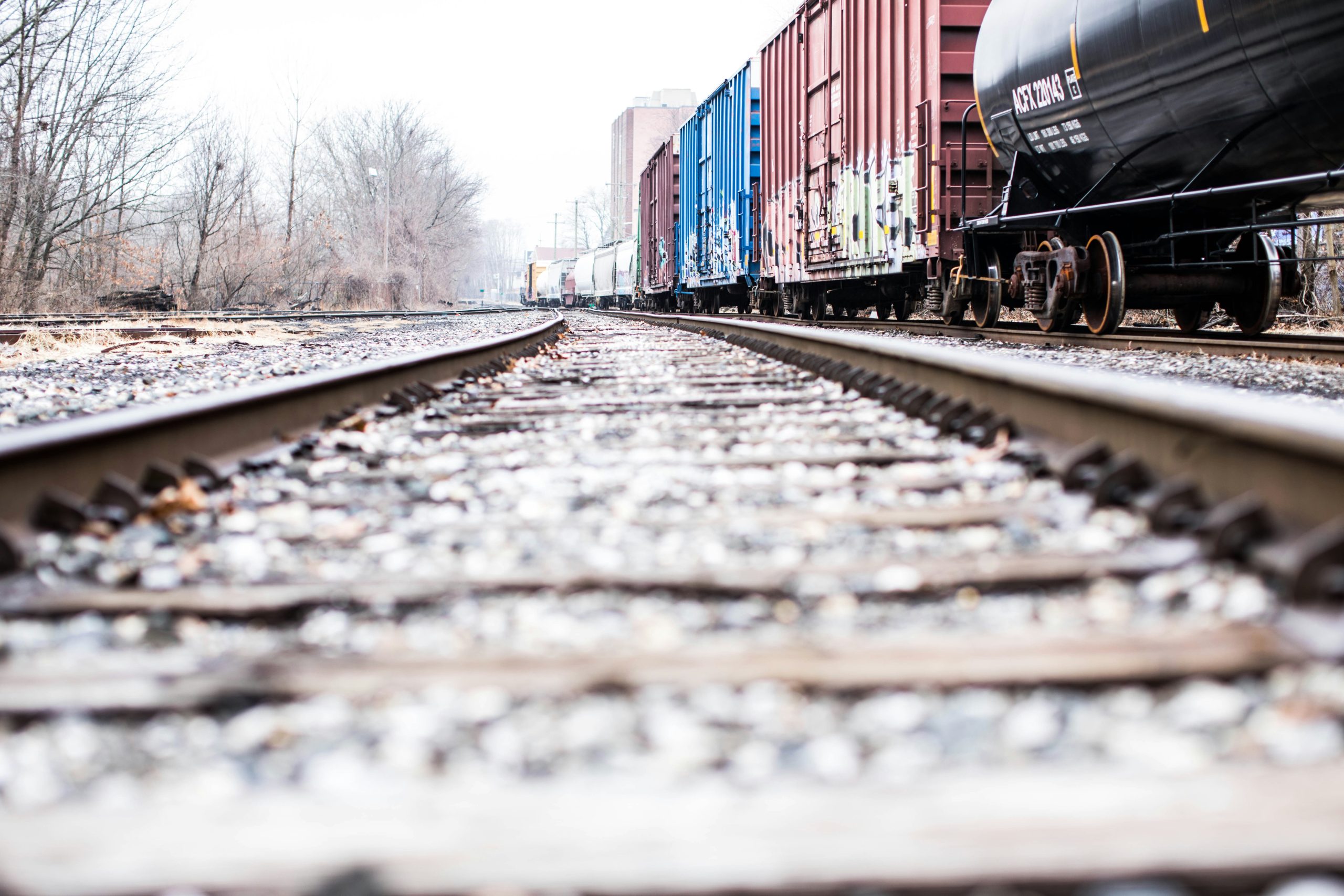 containers on train 