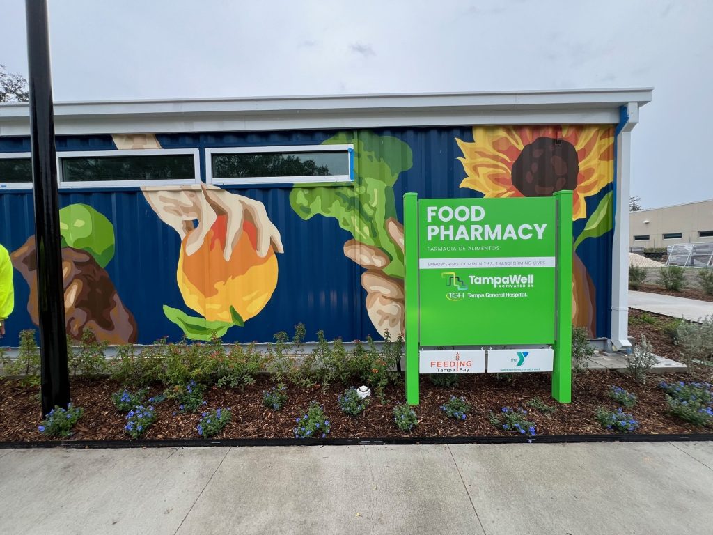 Tampa General Food Pharmacy food pantry modification