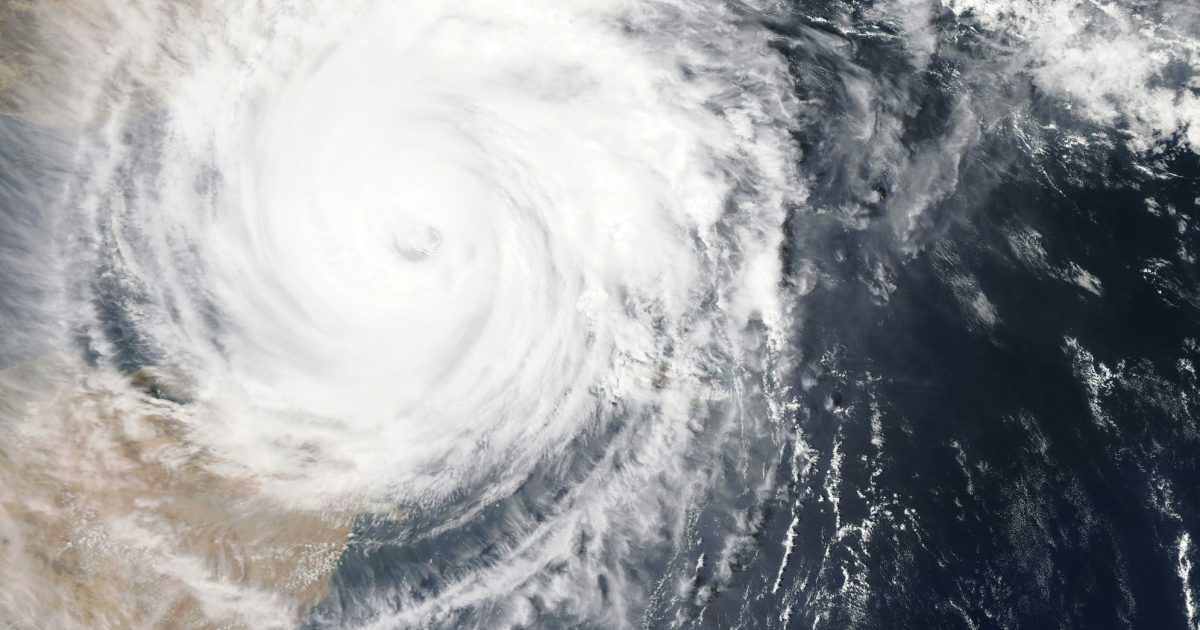 hurricane in the gulf