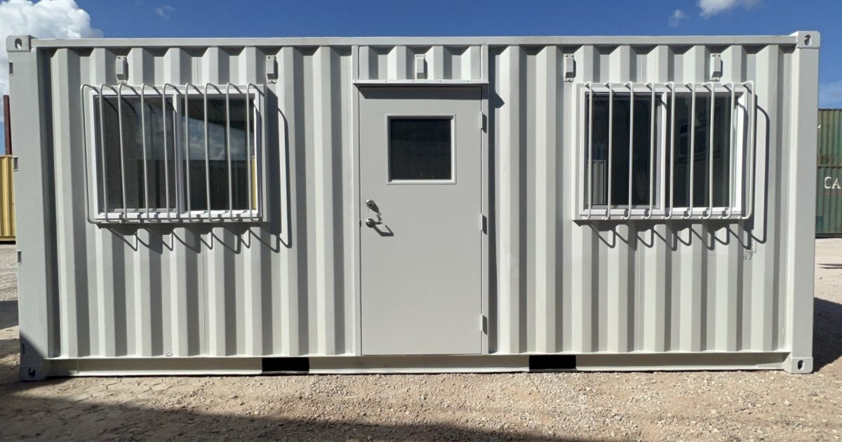 office container modification by A American Container