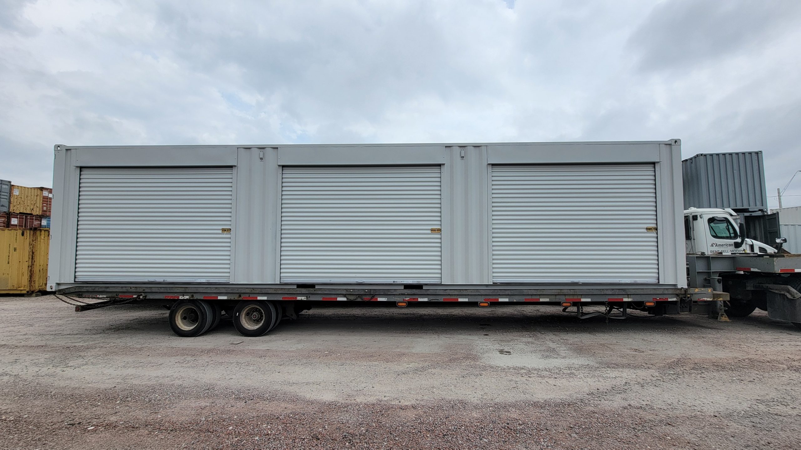 roll up doors on A American truck 