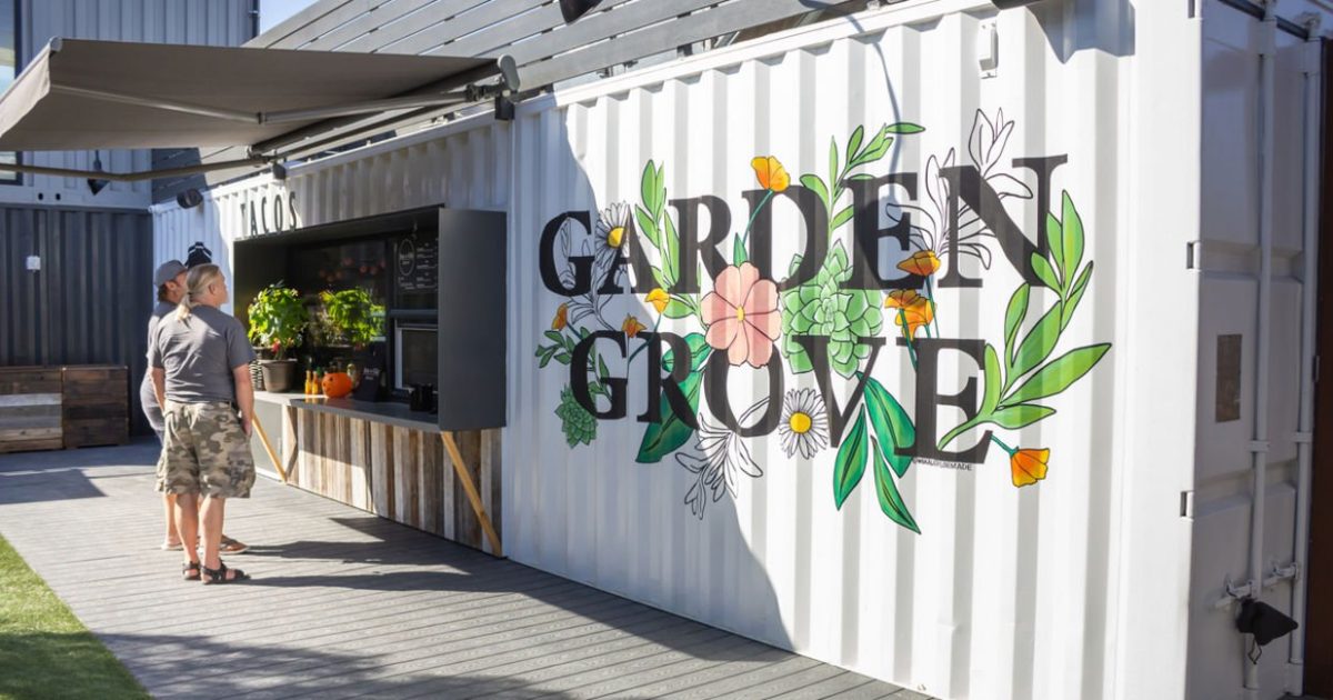 Shipping Container Restaurant Modification
