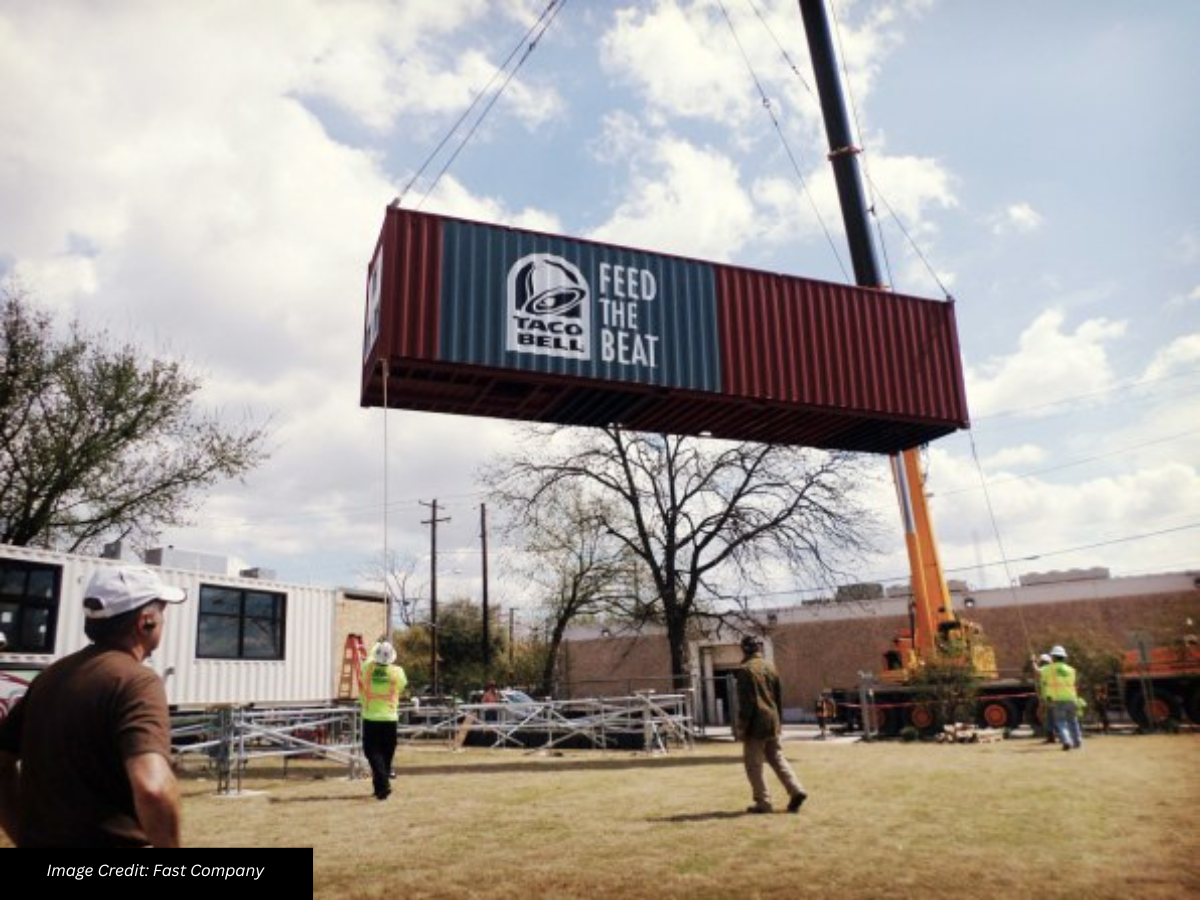 Taco Bell container